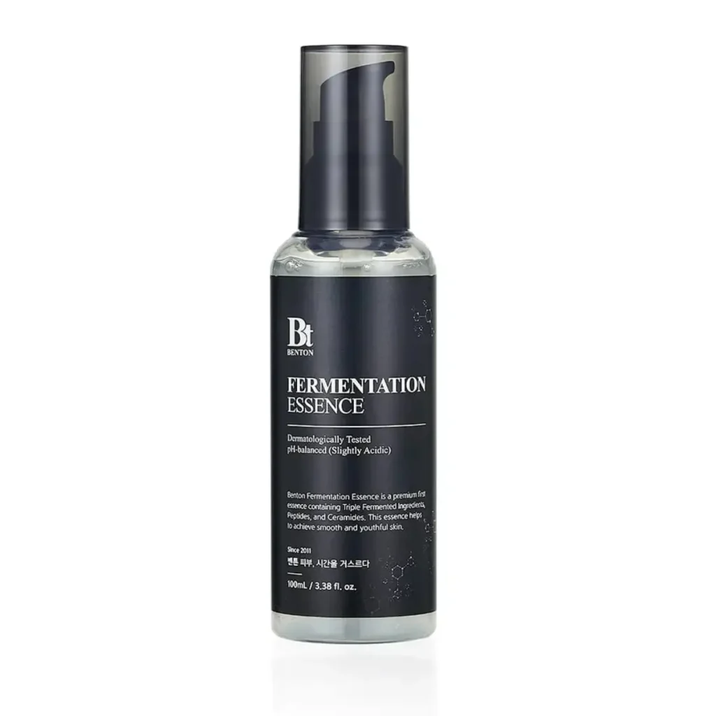 Benton Fermentation Essence — low-irritation fermented essence with galactomyces and bifida ferment for smoother skin