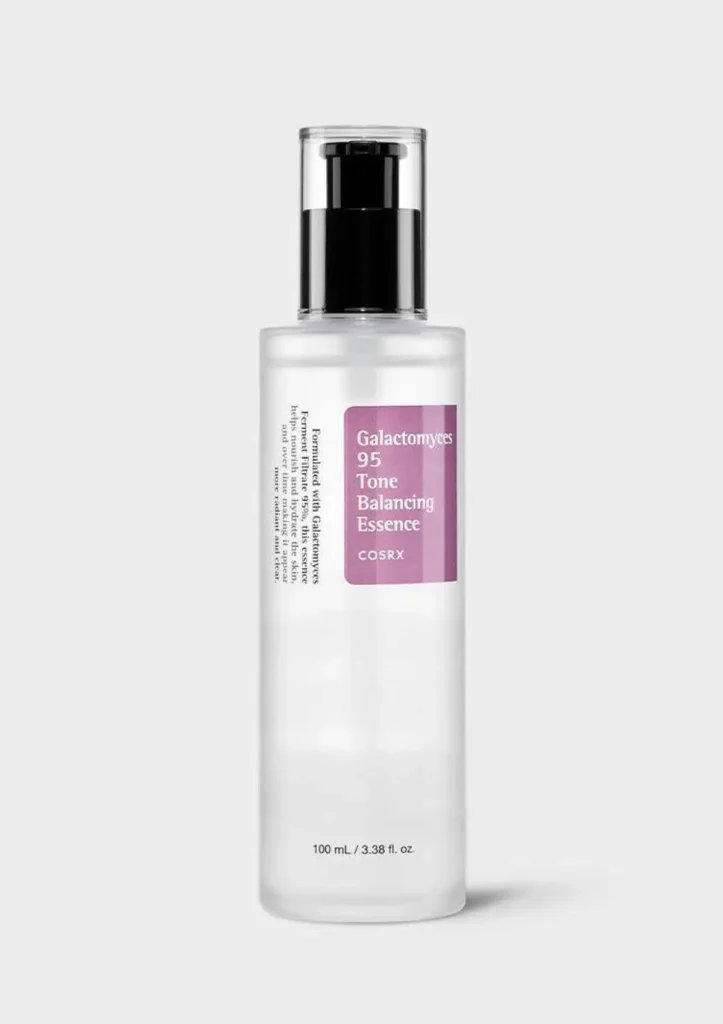 COSRX Galactomyces 95 Tone Balancing Essence — brightening fermented serum with galactomyces and niacinamide