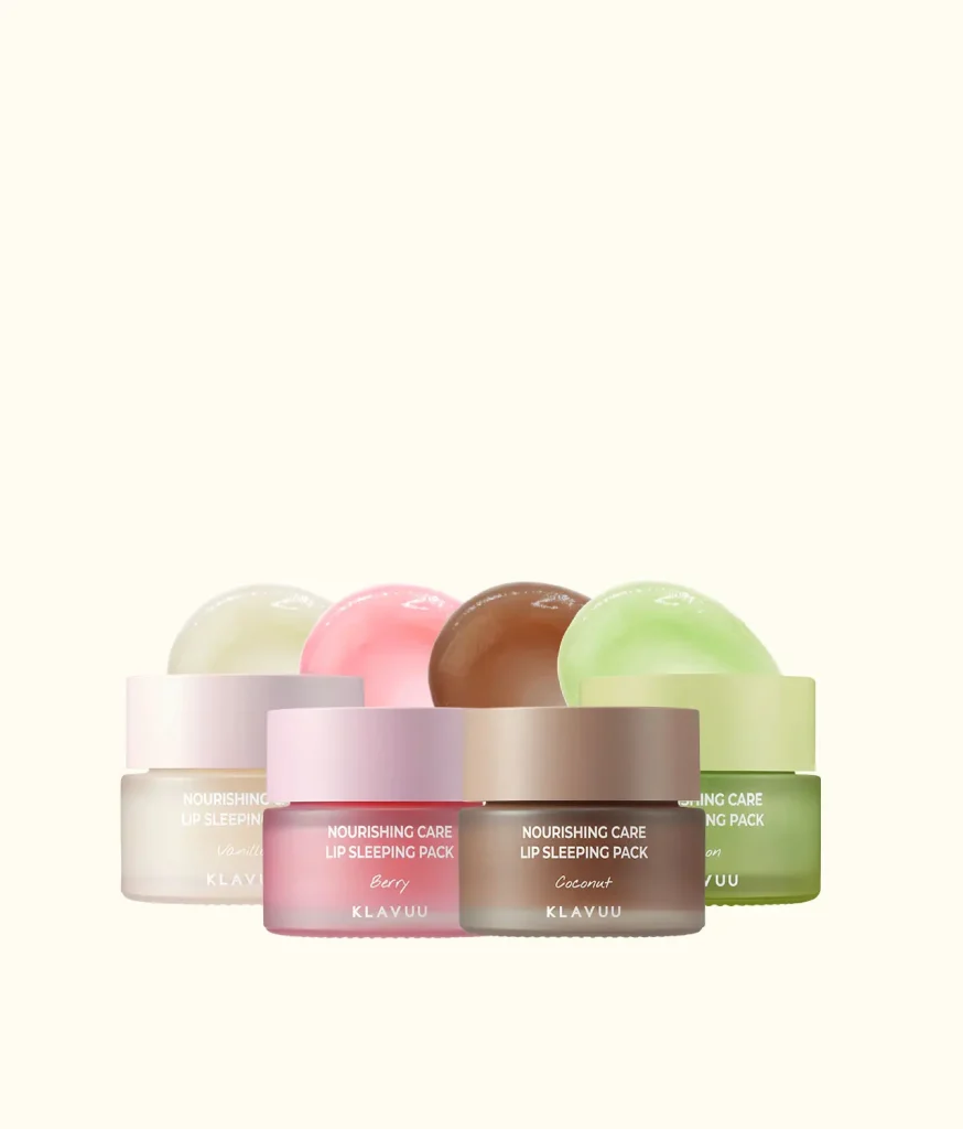 klavuu nourishing care lip sleeping pack hydrating overnight lip mask in multiple scents