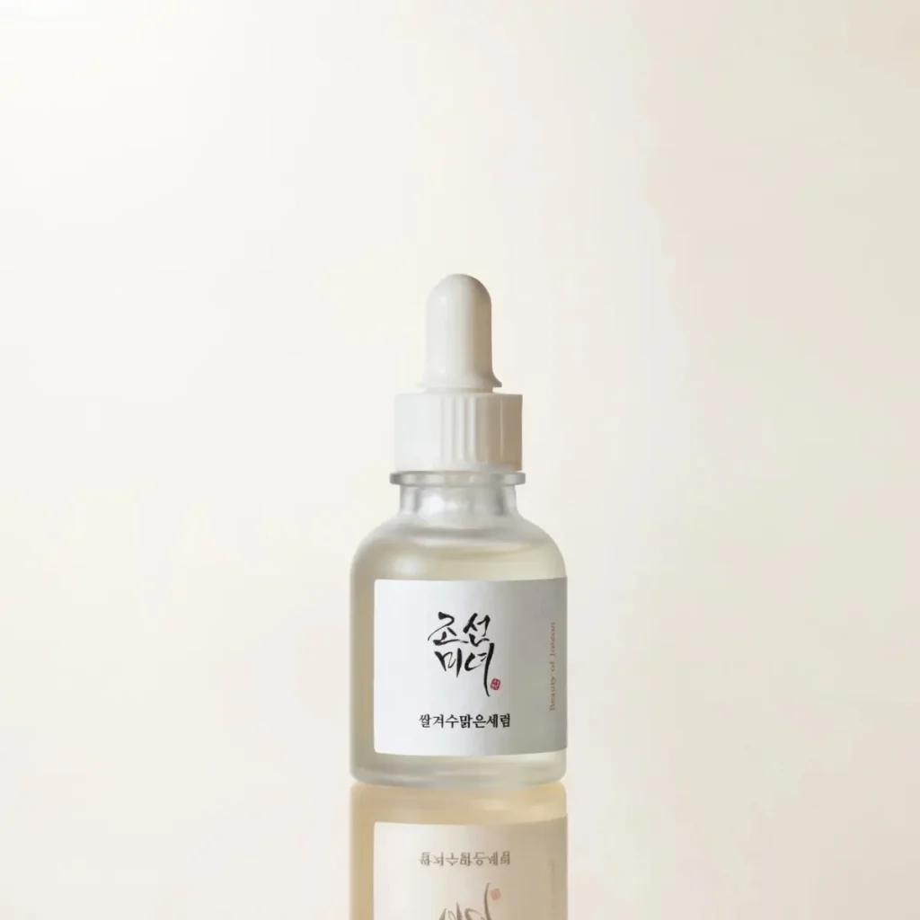 Beauty of Joseon Glow Deep Serum with a soft neutral background.