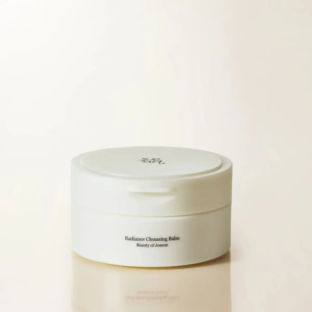 Radiance Cleansing Balm used in a 5 step korean skincare routine
