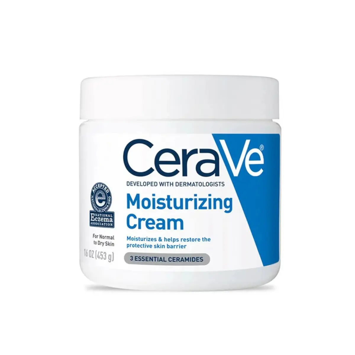 CeraVe Moisturizing Cream with ceramides for dry skin