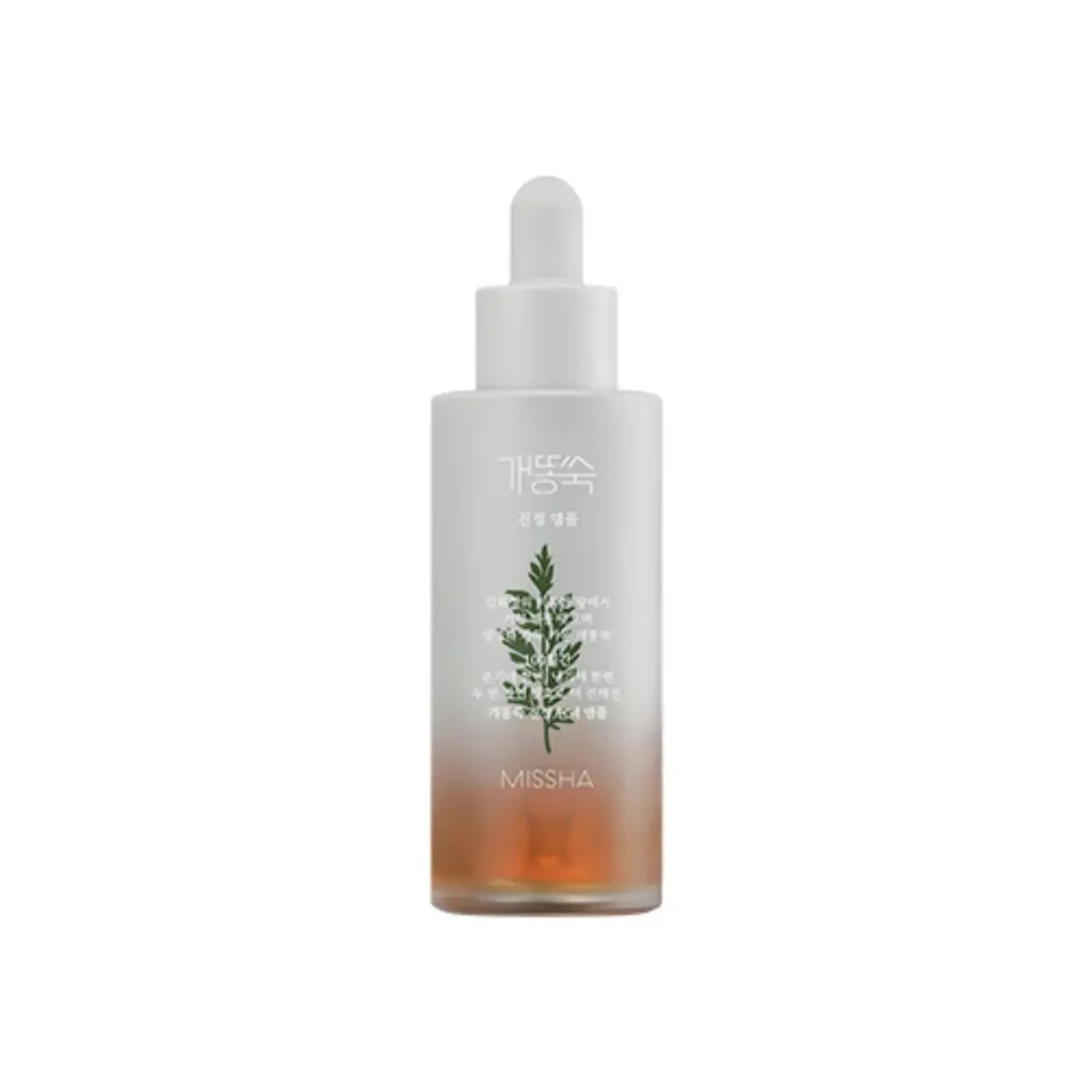 soothing mugwort skincare essence texture
