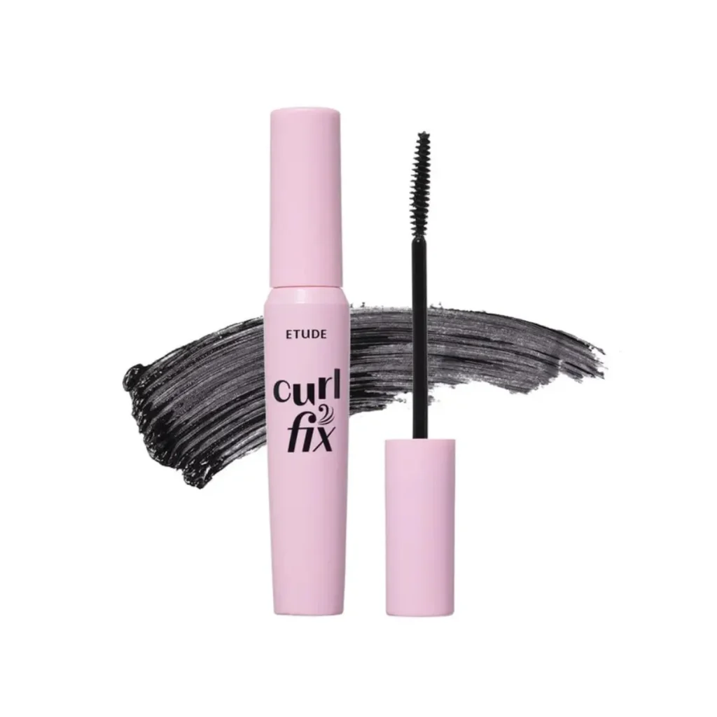 Etude Curl Fix Mascara for long-lasting natural lashes