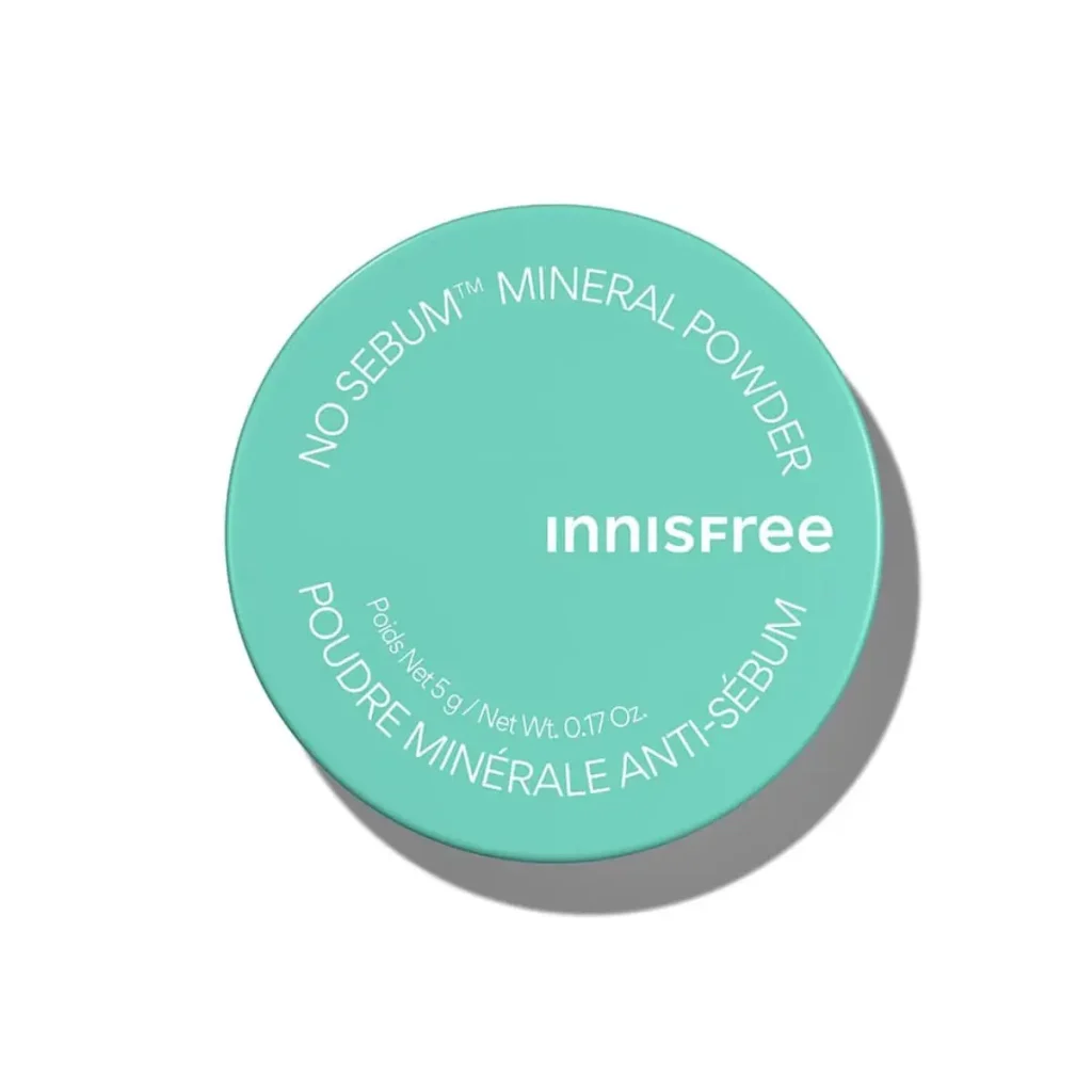 Innisfree No-Sebum Mineral Powder pressed version for shine control