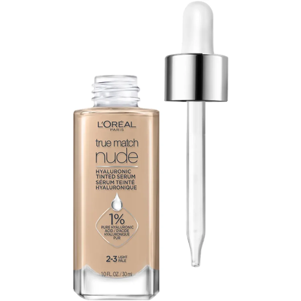 L’Oréal True Match Nude Hyaluronic Tinted Serum in a light shade