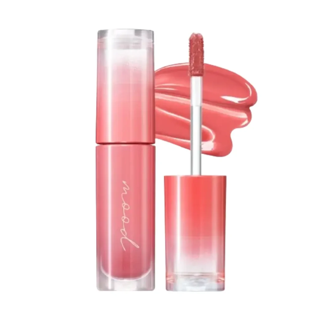 Peripera Ink Mood Glowy Tint for natural Korean makeup lips
